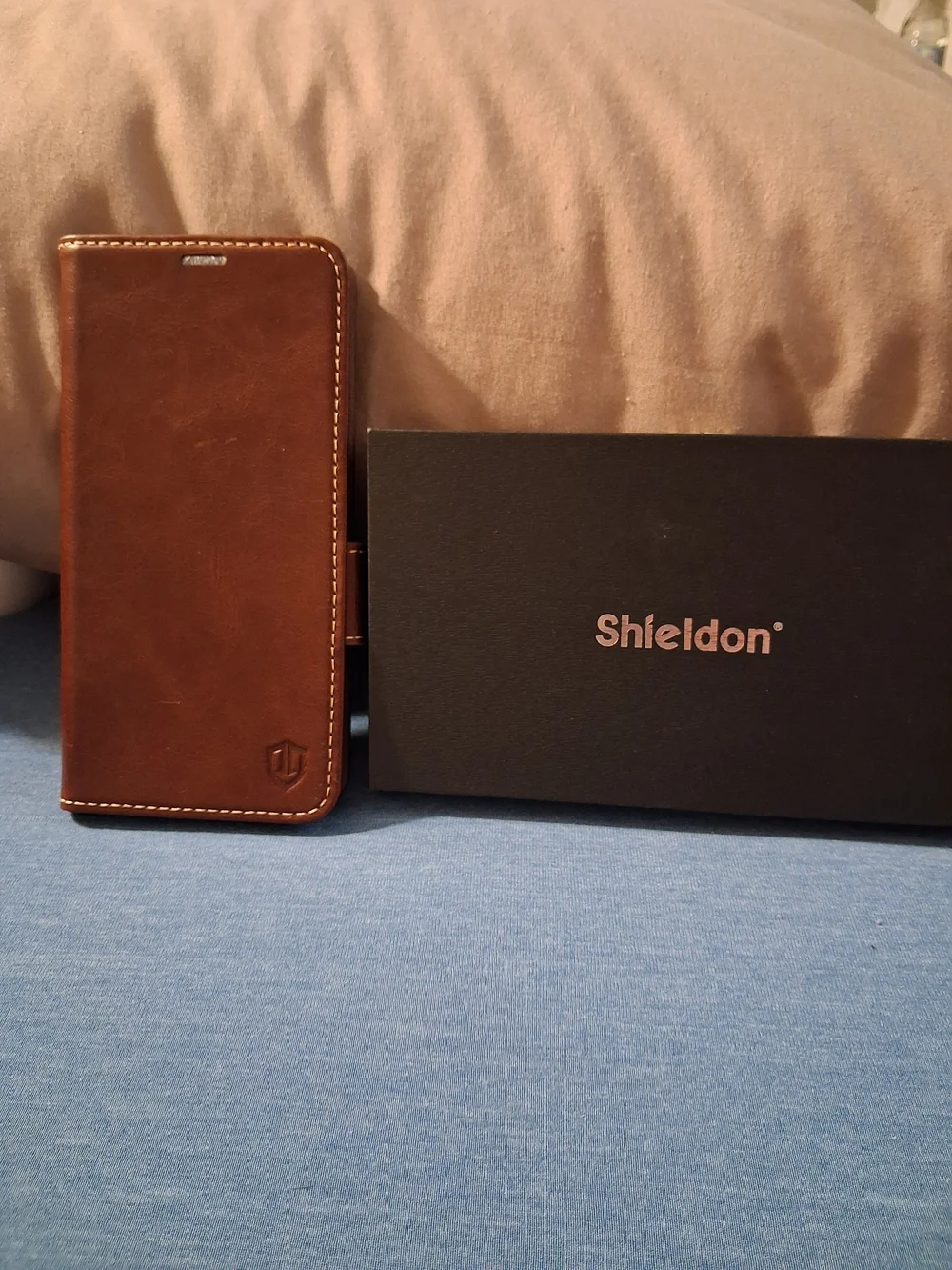 SHIELDON Galaxy S23 Ultra Leather Wallet Case